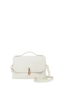 Ivory Textured Leather